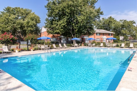 Outdoor pool at Homestead Gardens