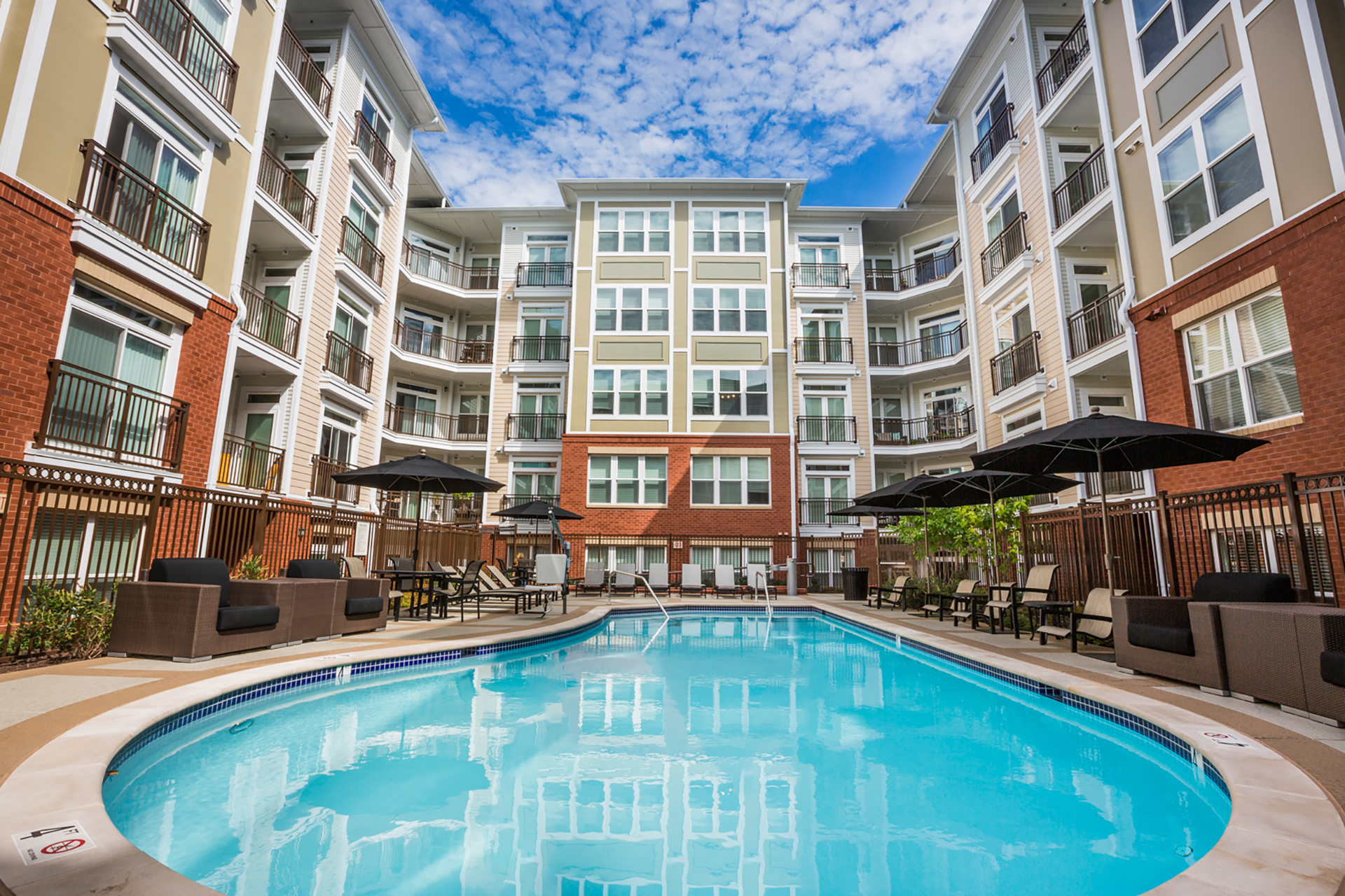 Outdoor pool at The Point at Dunn Loring