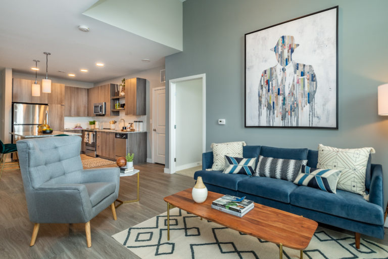 Apartment living space