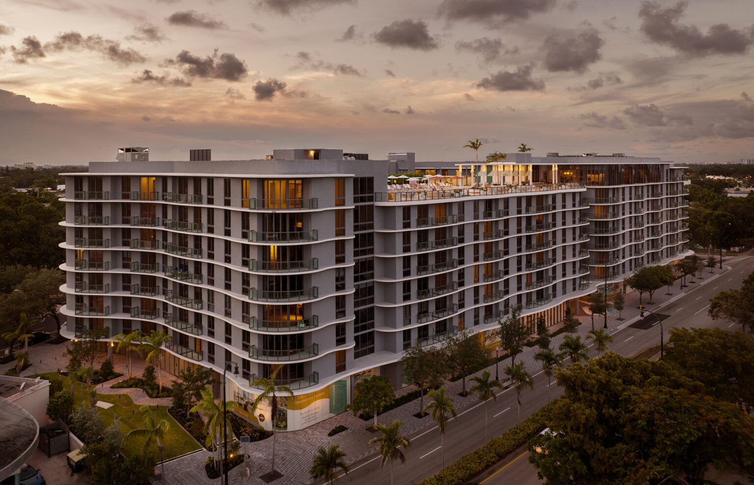 Exterior of building at The Boulevard