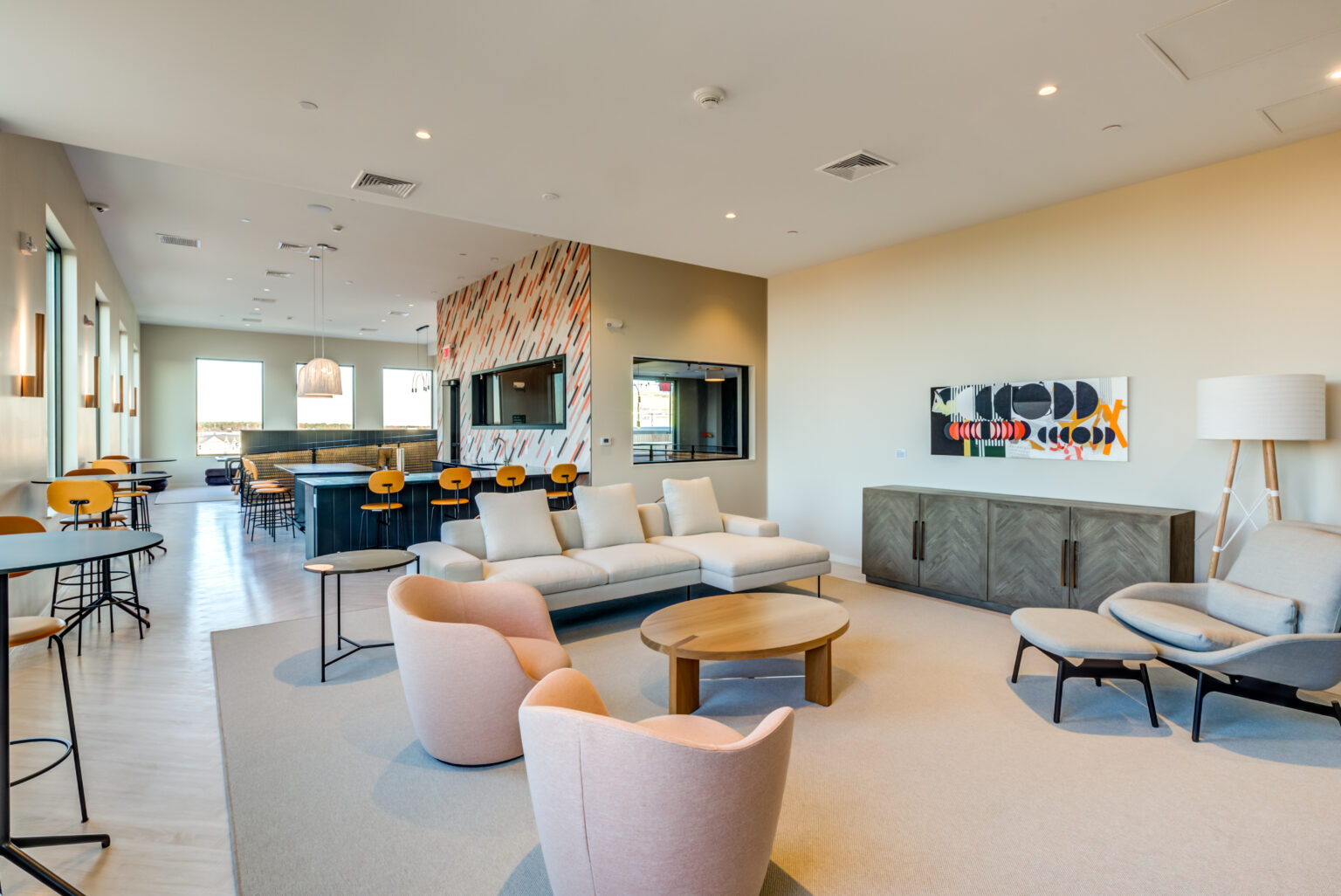 Clubroom at The Point at Weymouth