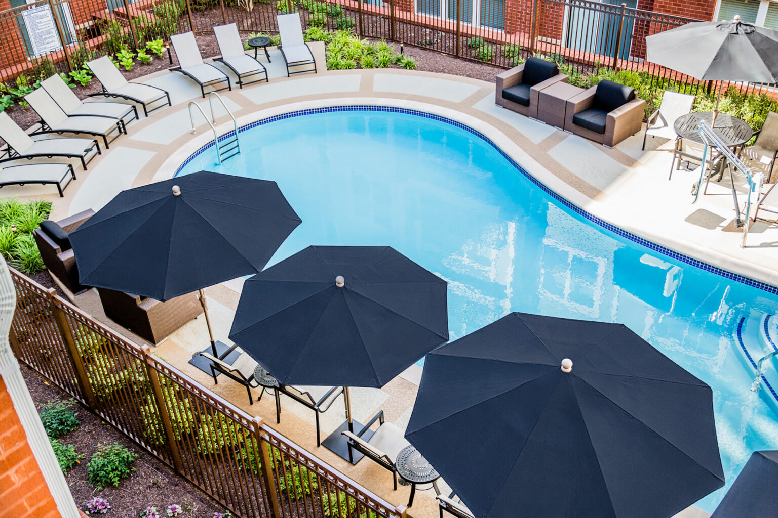 Outdoor pool at The Point at Dunn Loring