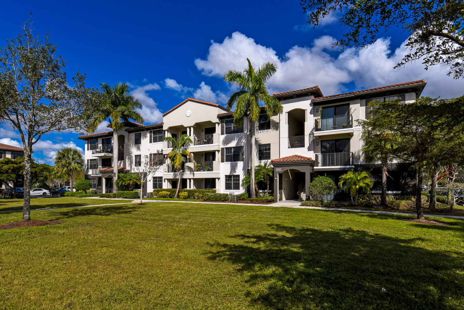 Building exterior at The Point at Royal Palm Beach