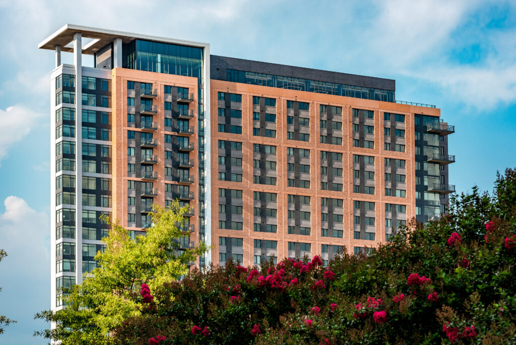 Exterior of The Point at Eisenhower Square